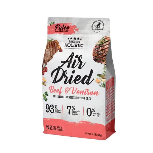 Absolute Holistic CAT Air Dried Beef Venison Dogfather and Co