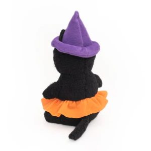ZippyPaws Halloween Cheeky Chumz – Witch Cat