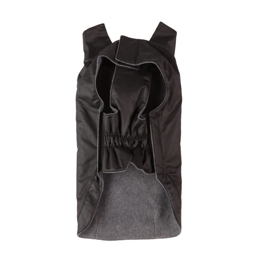 Fabdog Black Waxed Utility Coat - Image 2