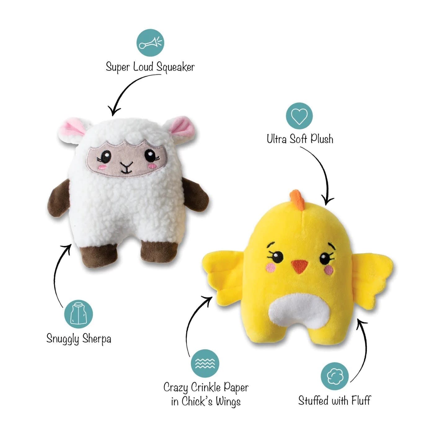 Pet Shop by Fringe Studio Set/3 Hoppy Together Pet Toy » Dogfather and