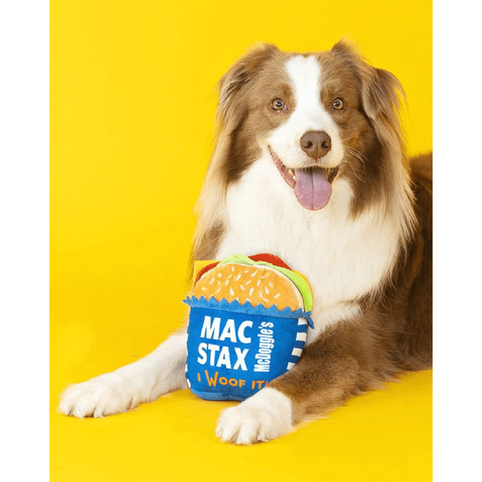 Wagsdale by Fringe Studio Plush Toy McDoggle's Mac Stax - Image 2