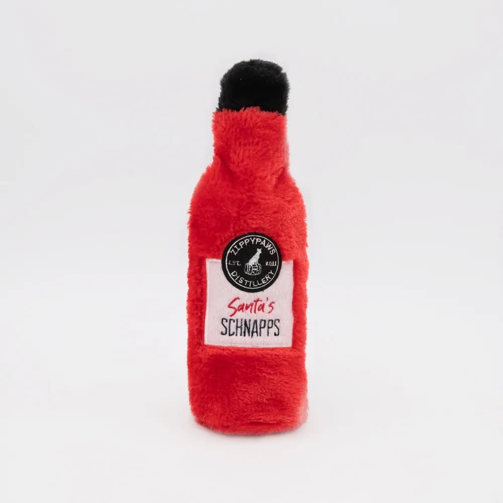 ZippyPaws Xmas Holiday Happy Hour Crusherz Santa's Schnapps - Image 3