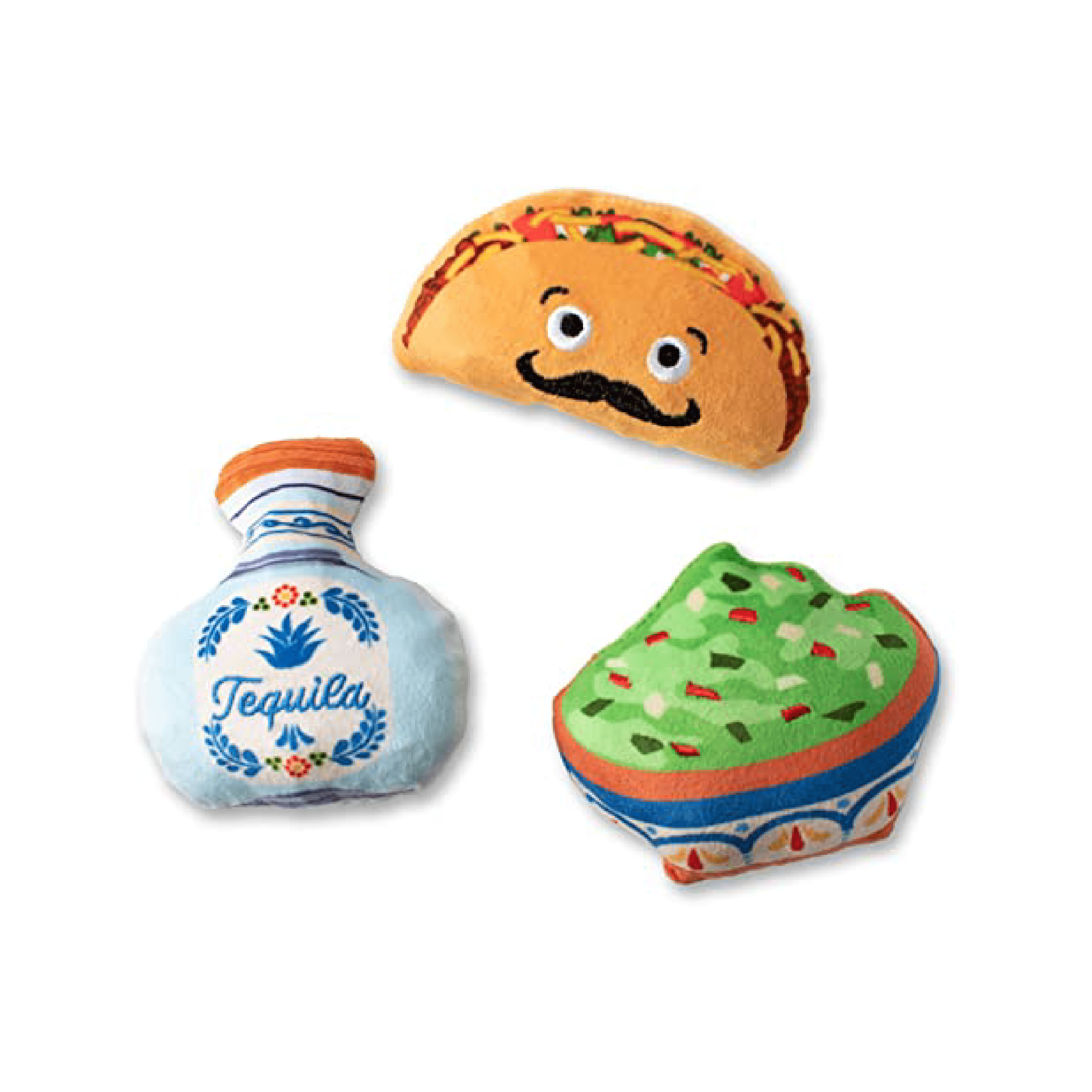 Pet Shop by Fringe Studio Pet Toy Set/3 Taco Tuesday » Dogfather and Co