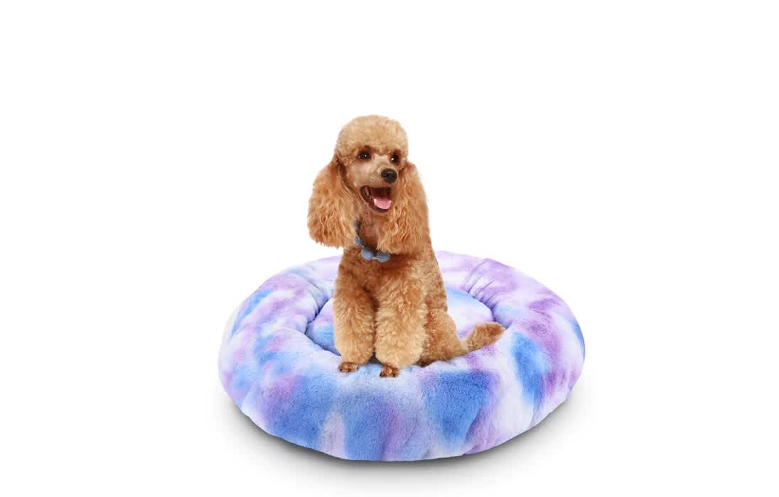 Show & Tail The Grateful Bed Purple Tie Dye