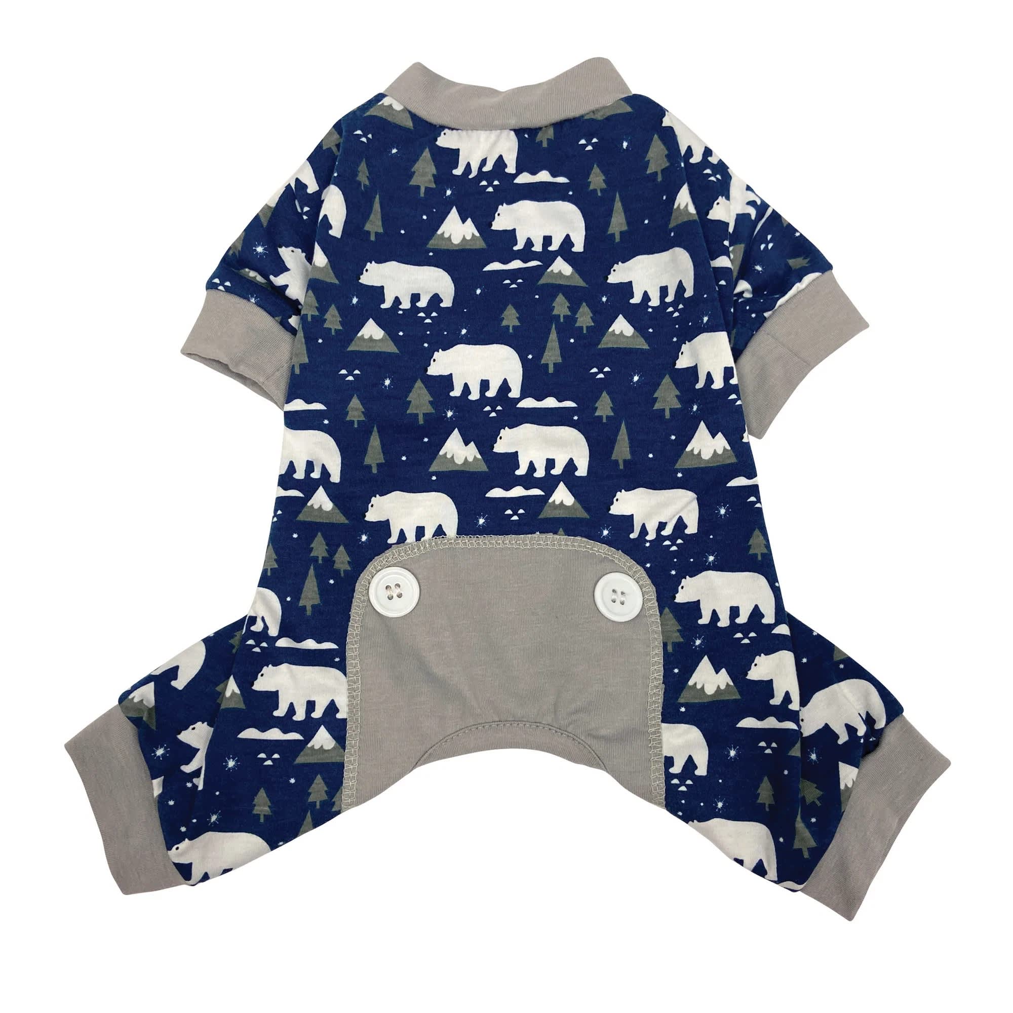 FouFou Dog Arctic Polar PJ Navy