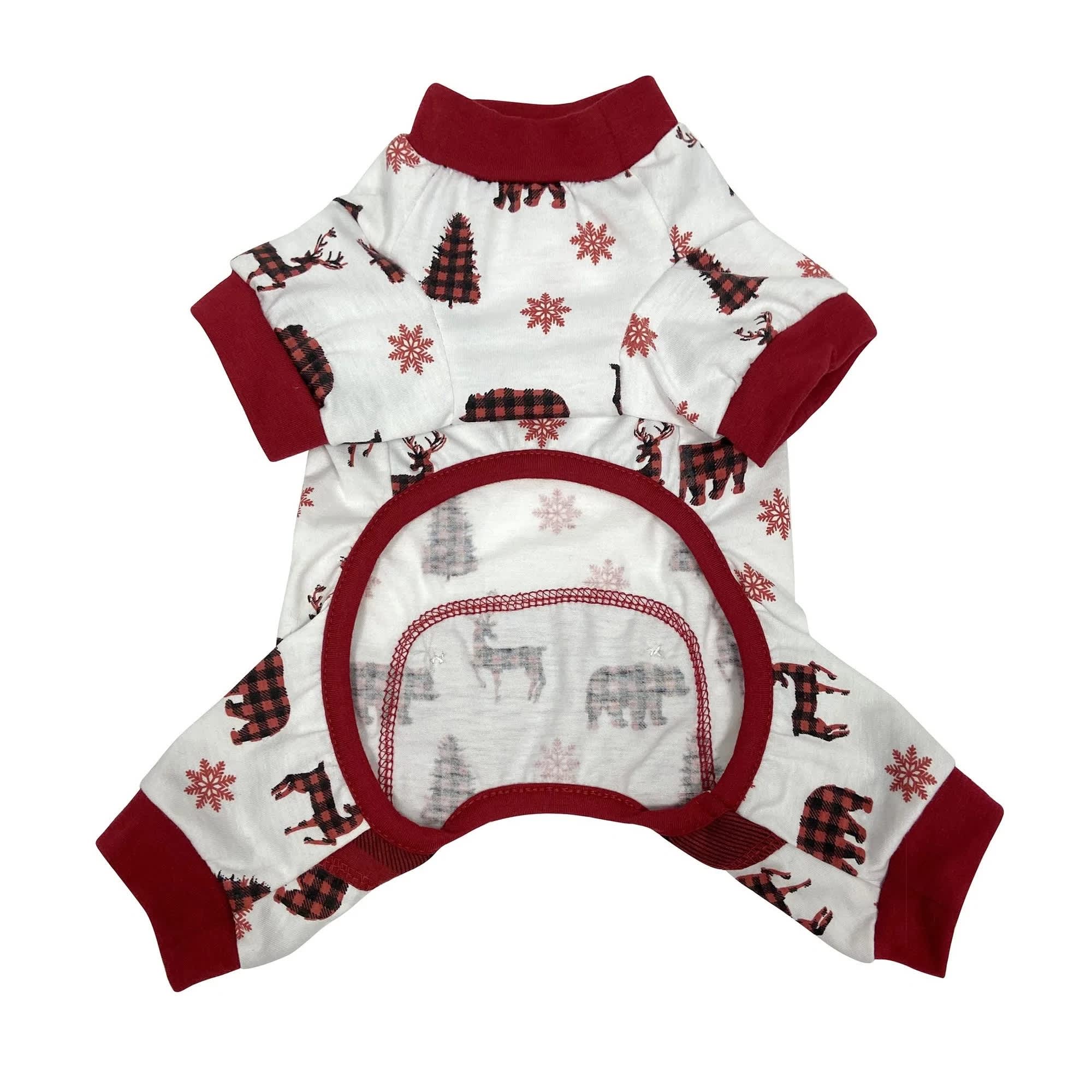 FouFou Dog Heritage Polar PJ Red - Image 2