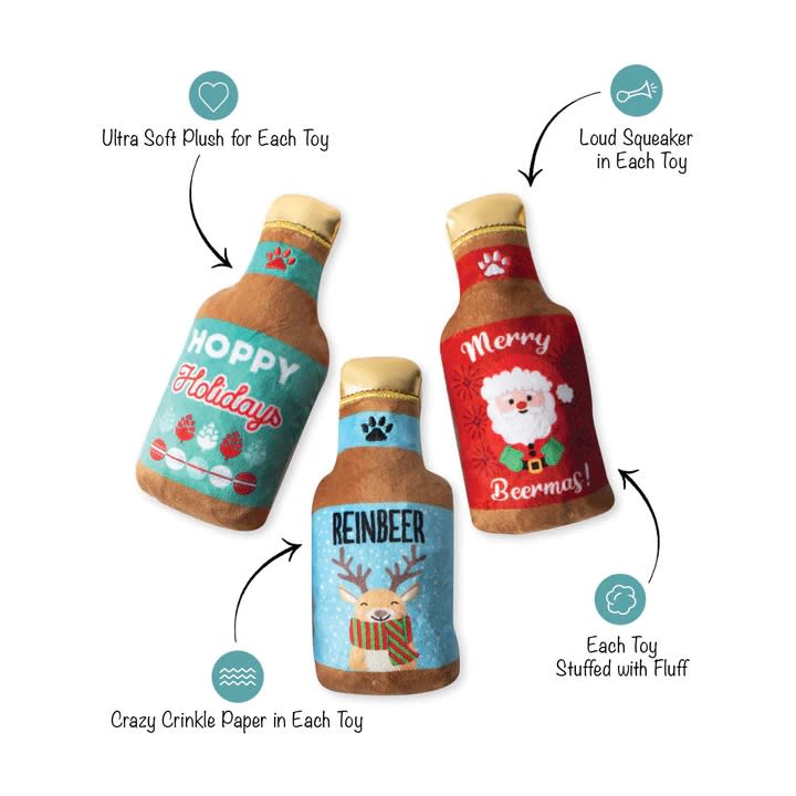 Pet Shop by Fringe Studio Holiday Time for a Beer Set/3 - Image 2