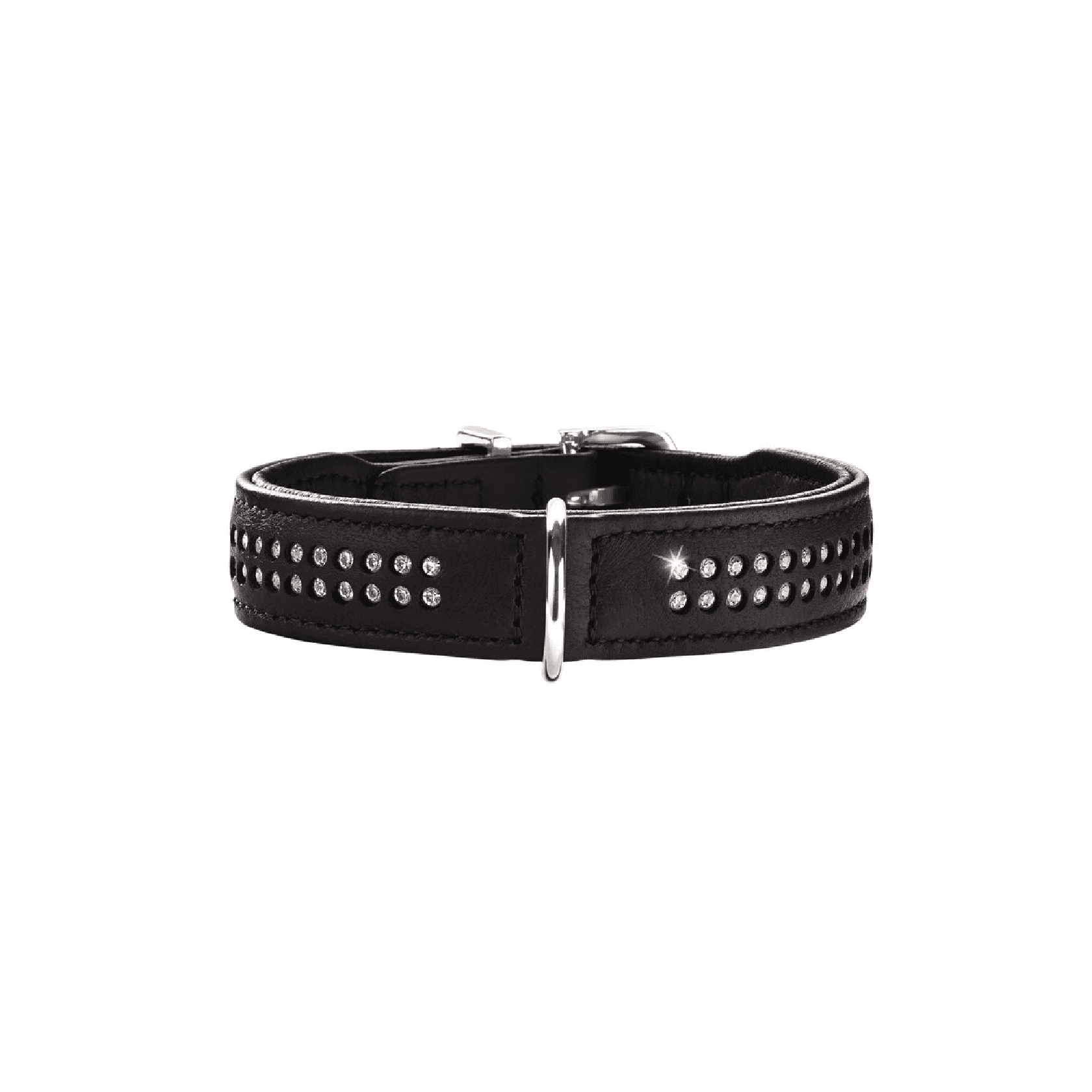 Black diamond dog store collar