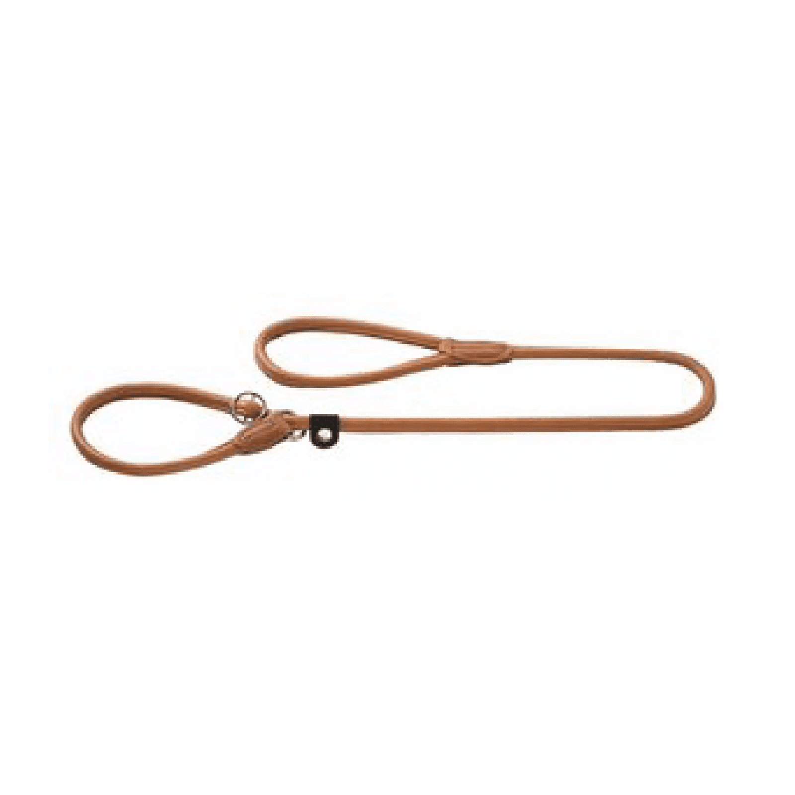 Hunter Leash Training Round & Soft Elk Petit Cognac » Dogfather and Co. Dog Grooming and