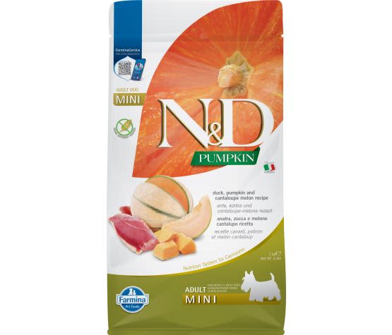 Farmina Adult Dog Grain Free Pumpkin Duck & Cantaloupe Mini