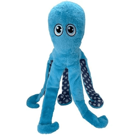 Petlou Octopus Dog Toy Large Blue