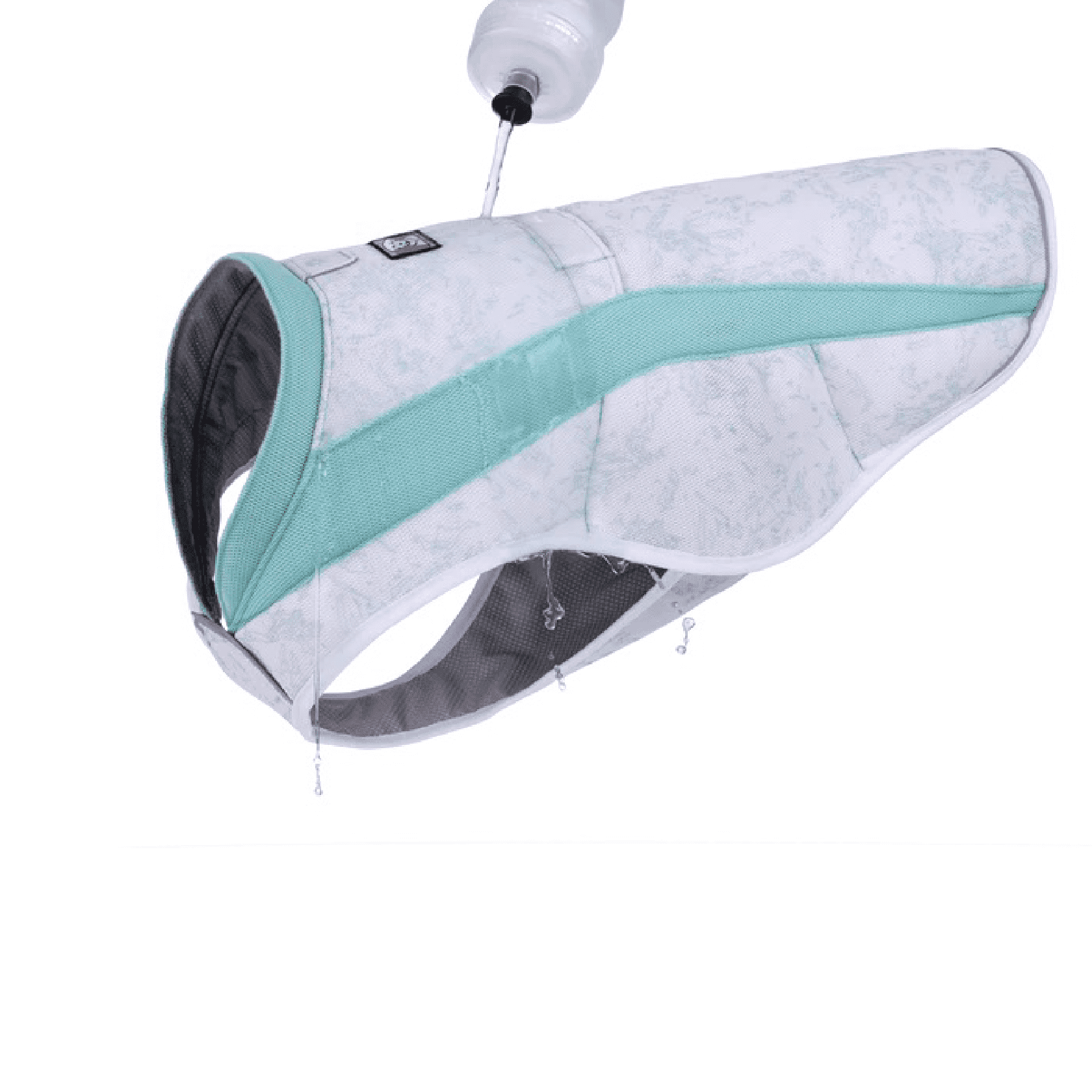 Ruffwear Swamp Cooler Cooling Vest Sage Green - Image 4