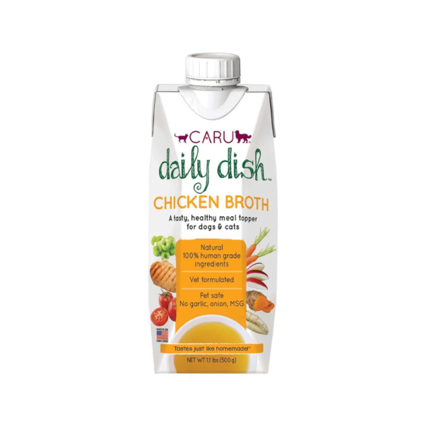 CARU Daily Dish Chicken Bone Broth 500 g Dogfather and Co. Dog Grooming and Retail in Toronto