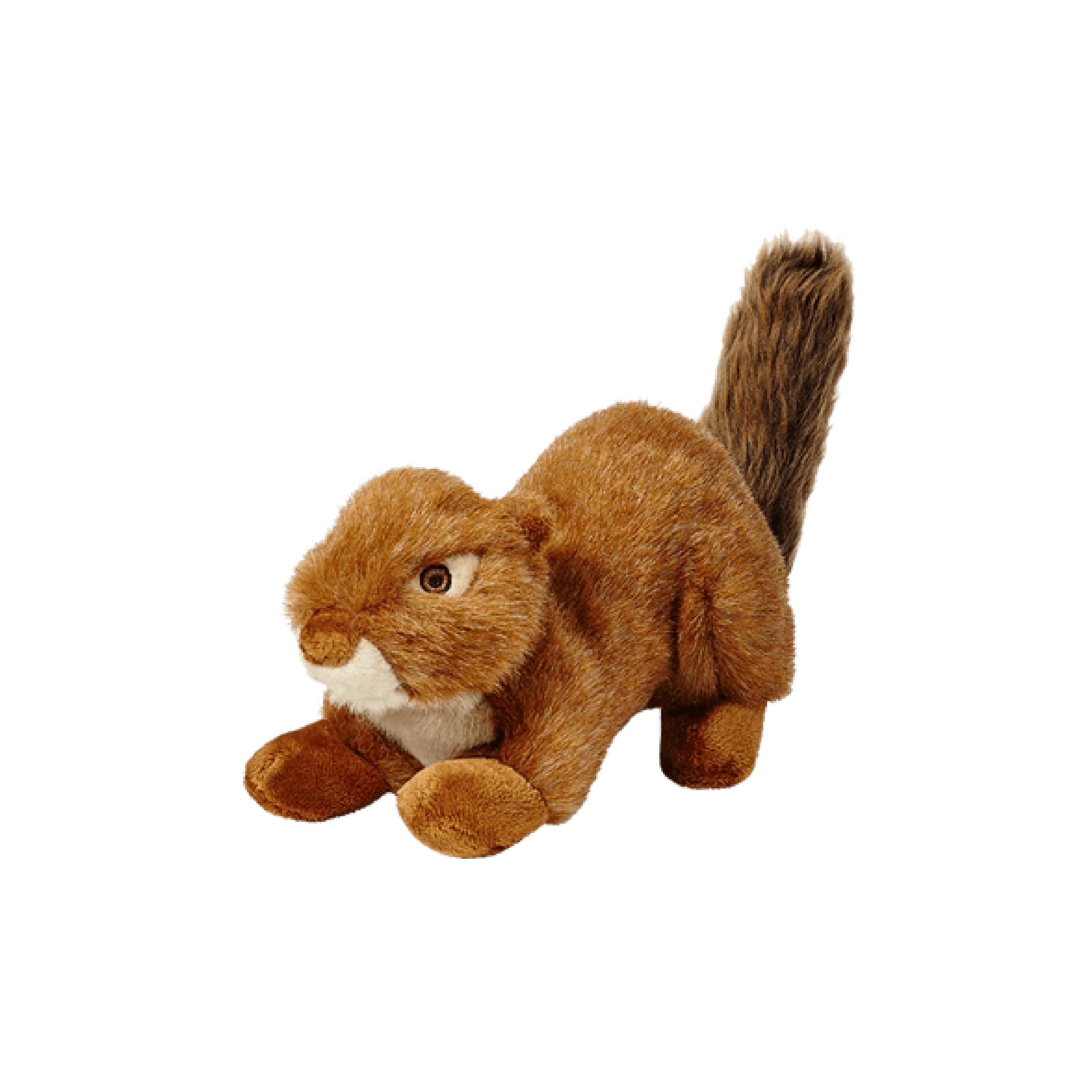 Fluff & Tuff Toy Red Squirrel Squeakerless