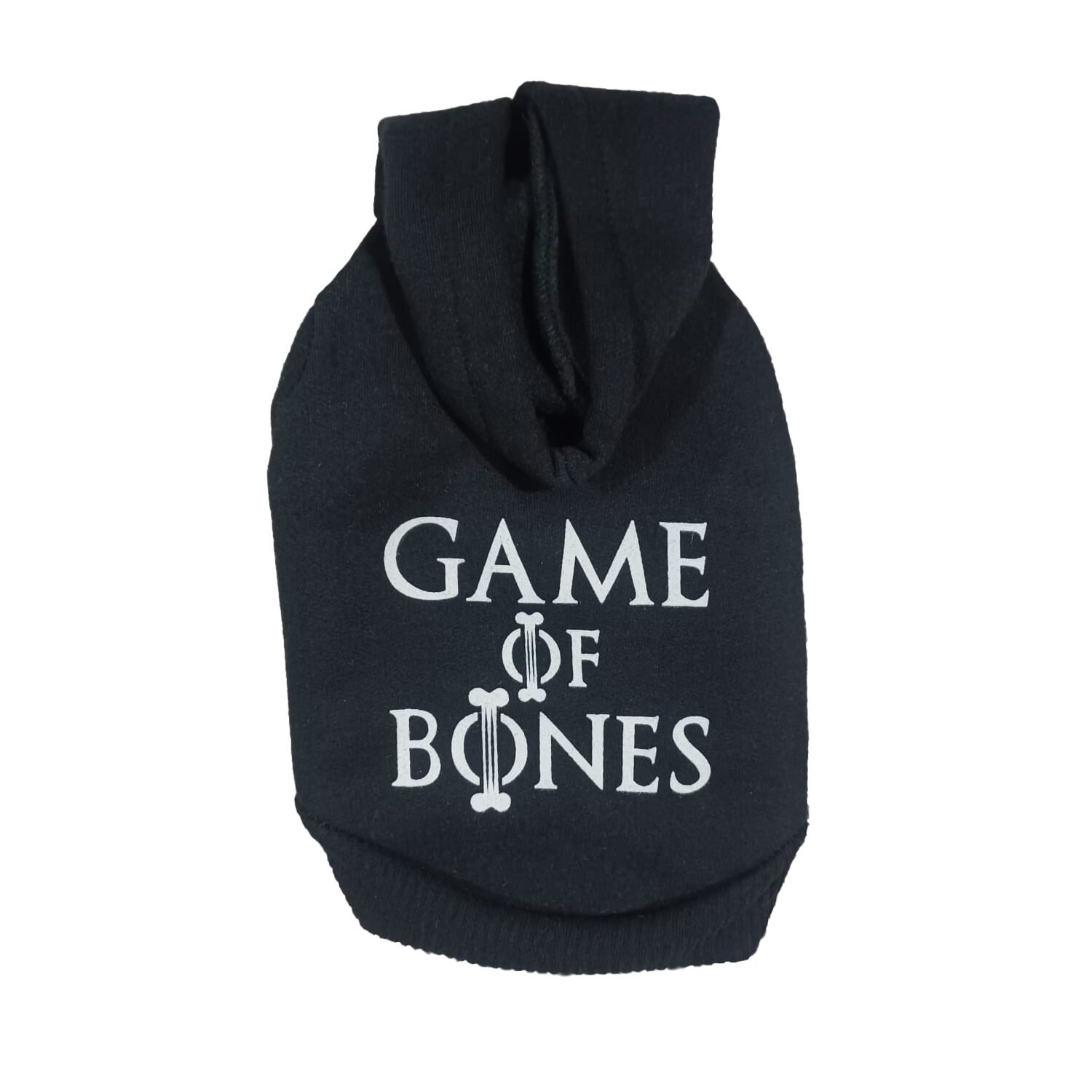 Yellow Hydrant Graphic Hoodie Game of Bones Black