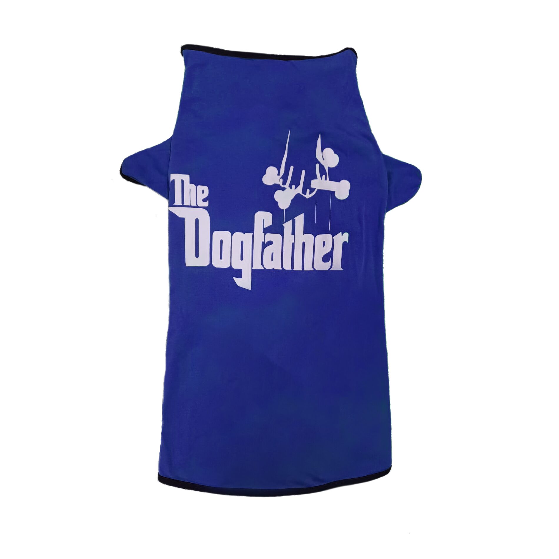 Yellow Hydrant T-Shirt The DogFather Blue