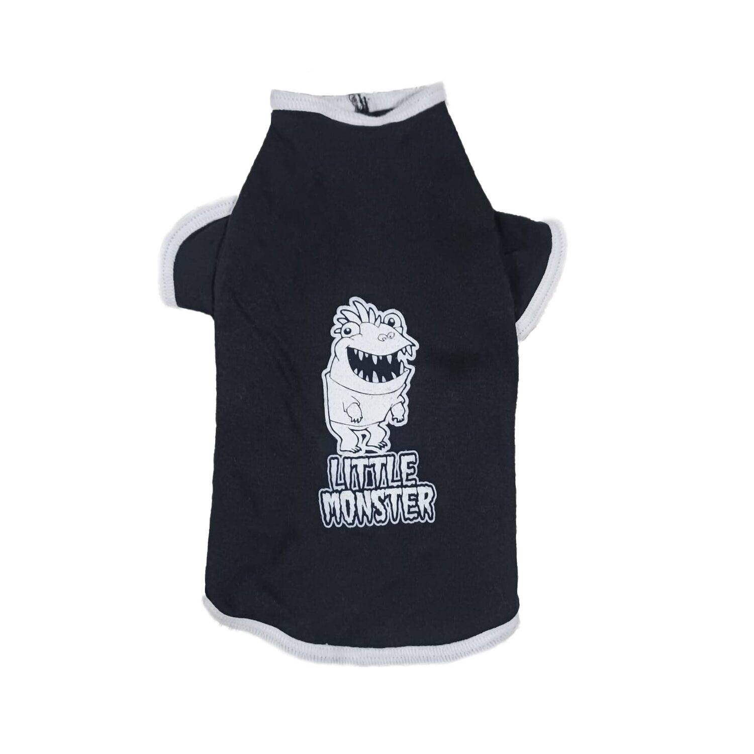 Yellow Hydrant T-Shirt Little Monster Black