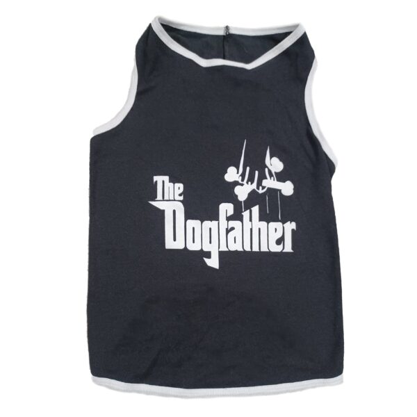 Yellow Hydrant Tank The DogFather Black
