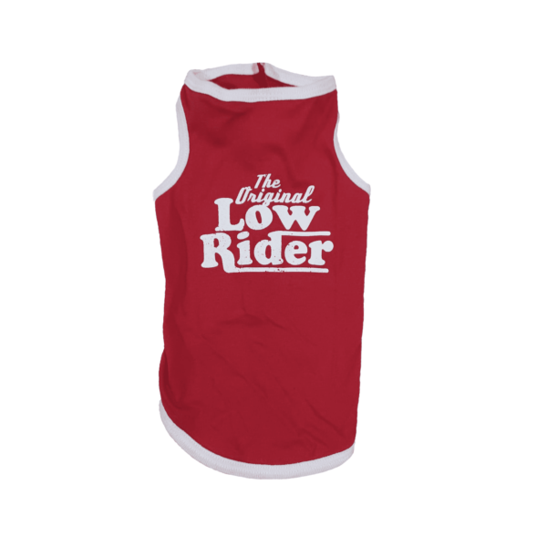 Yellow Hydrant Tank Low Rider Red