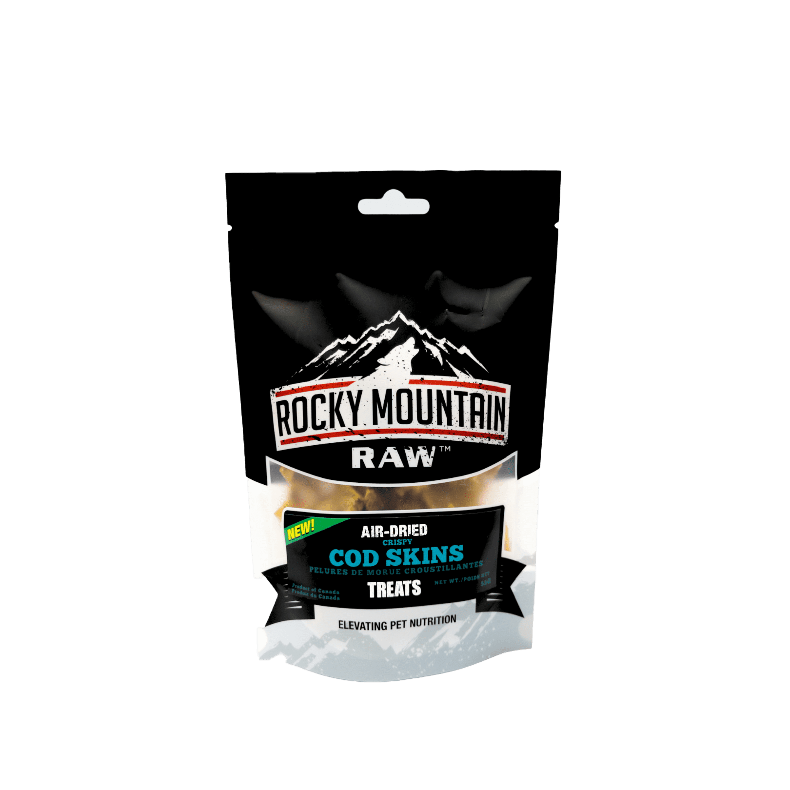 Rocky Mountain Raw Air Dried Crispy Cod Skins » Dogfather and Co. Dog