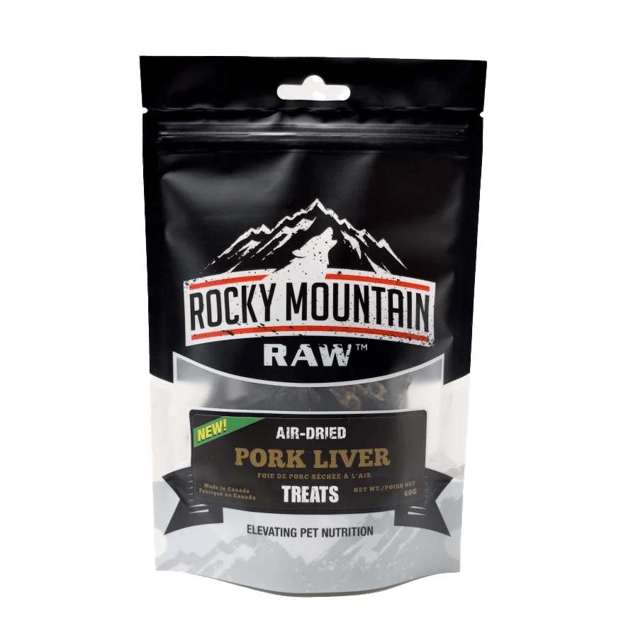 Rocky Mountain Raw Air Dried Pork Liver Bites