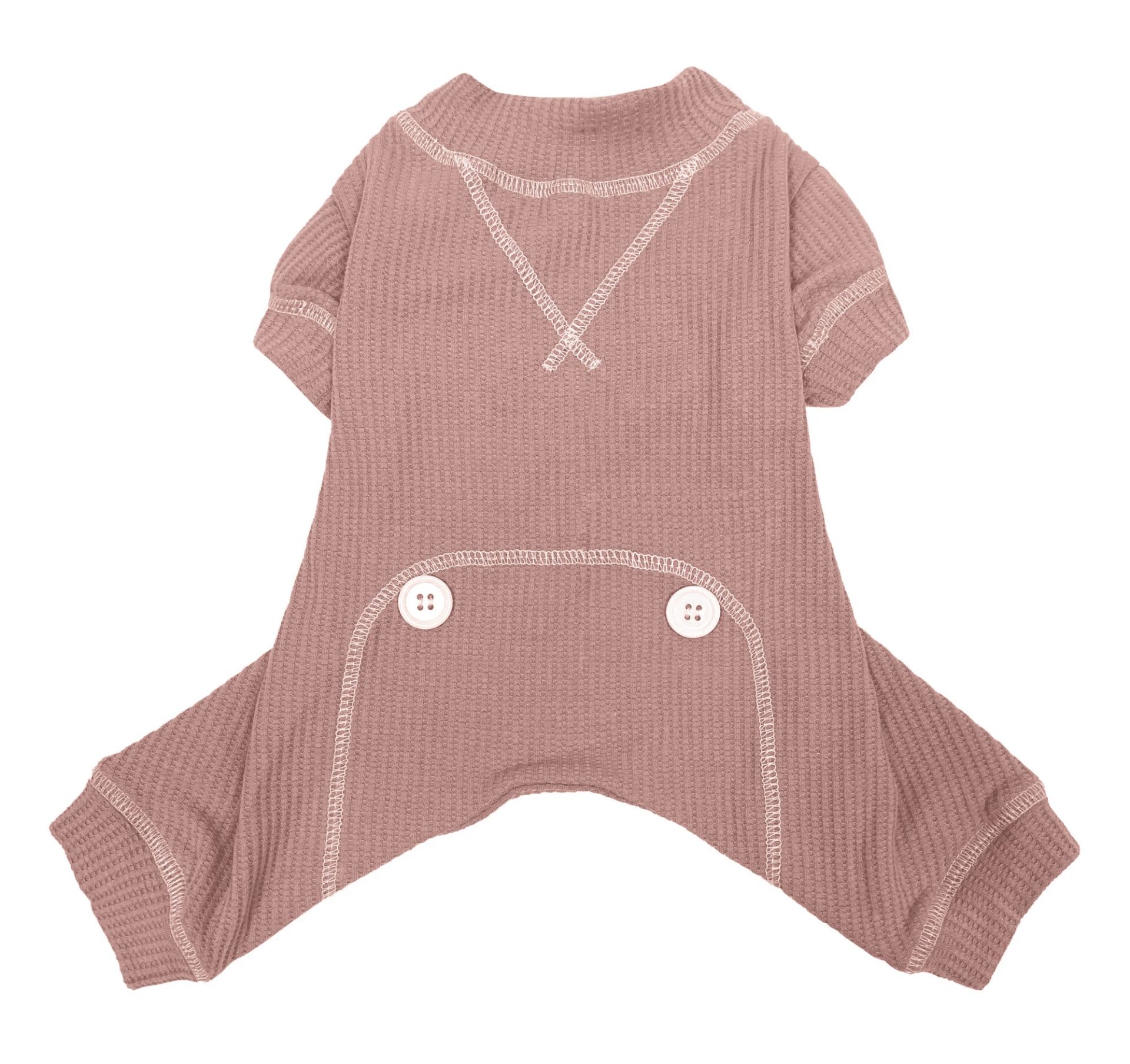 FouFou Dog Pjs Thermal Pink