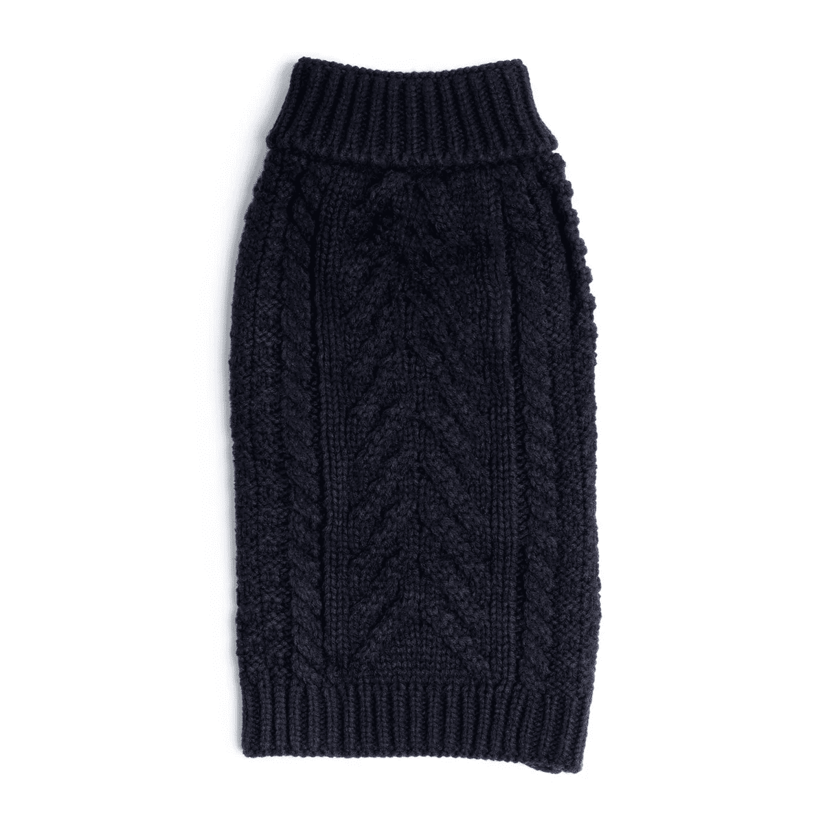 Fabdog Super Chunky Turtleneck Sweater Navy