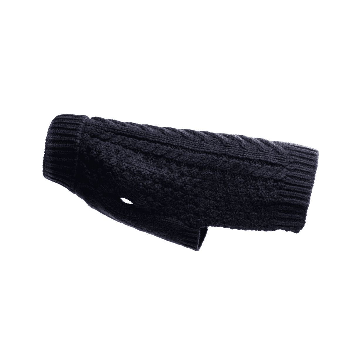 Fabdog Super Chunky Turtleneck Sweater Navy - Image 2