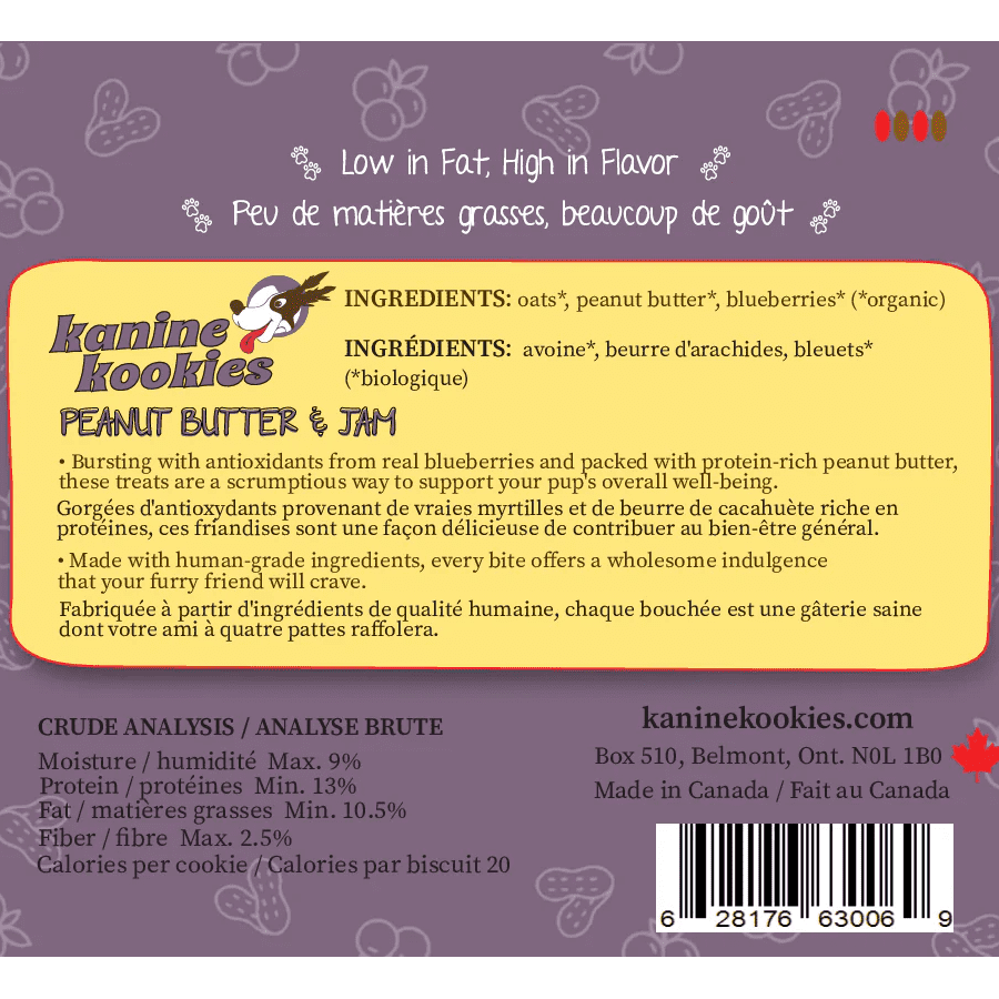 Kanine Kookies Peanut Butter & Jam - Image 3
