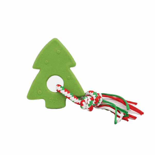 ZippyPaws Xmas Holiday ZippyTuff Teetherz - Christmas Tree