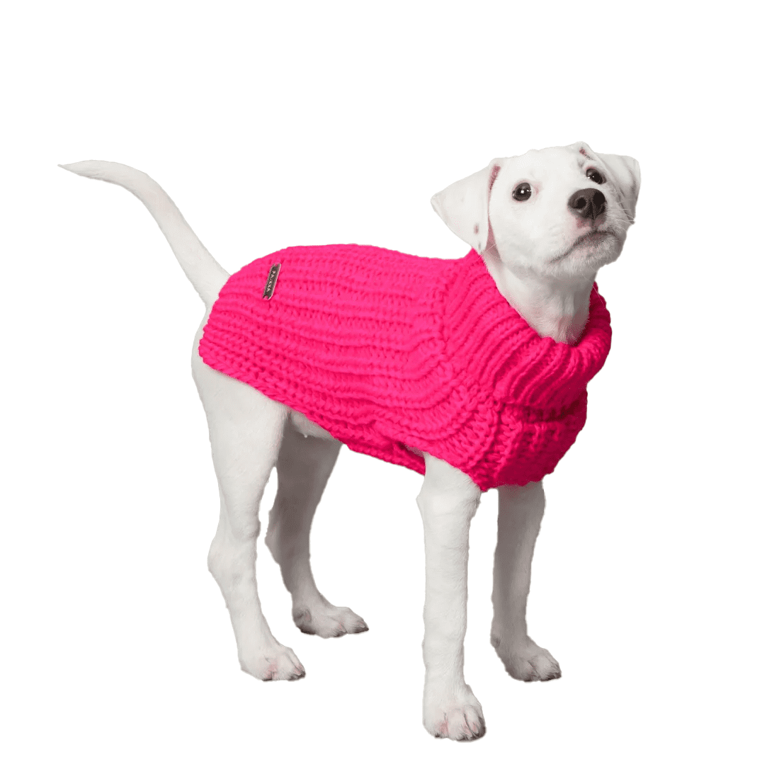 PAIKKA Knit Sweater Hot Pink - Image 5