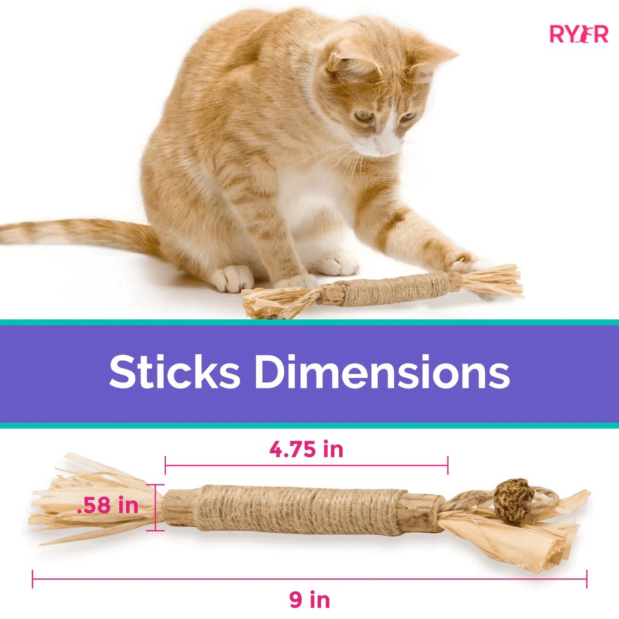 RYER CAT Silvervine Dental Sticks - Image 7