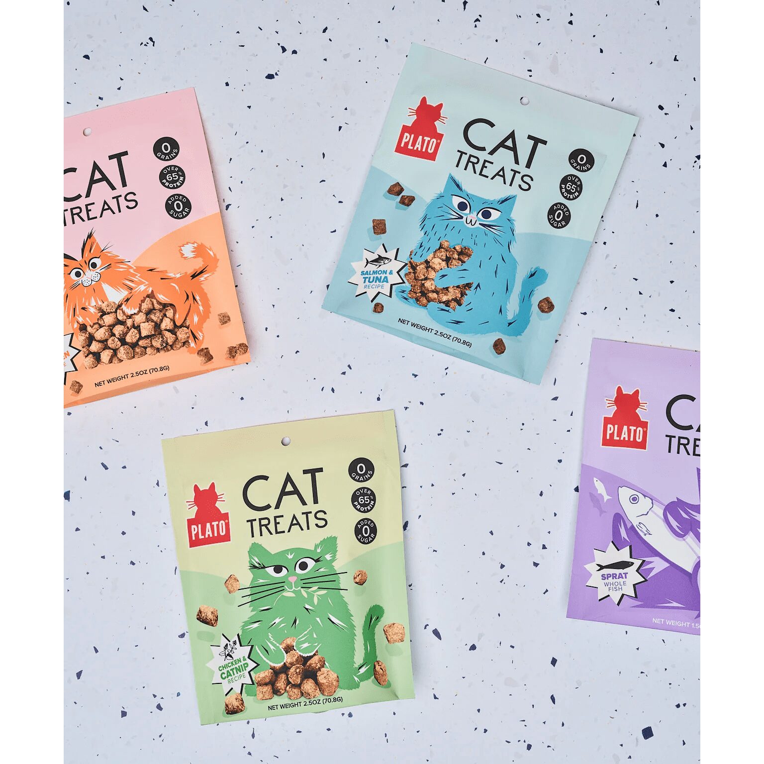 Plato Pet CAT Chicken & Catnip Treats 2.5 oz - Image 4