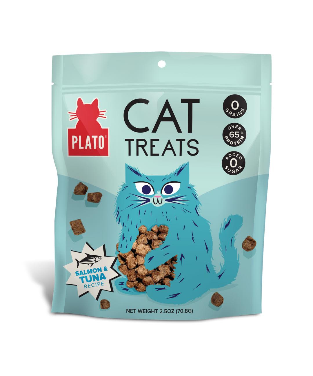Plato Pet CAT Tuna & Salmon Treats 2.5 oz