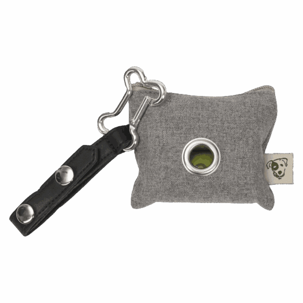Jax & Bones P.U.P. Double Waste Bag Dispenser Hera Grey