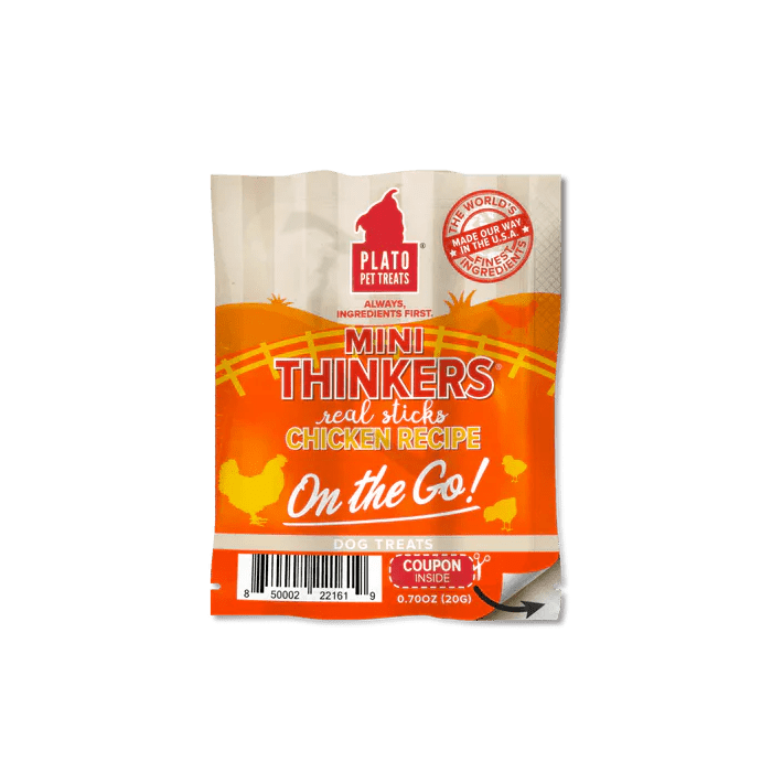 Plato Pet Treats On the Go! Mini Thinkers Chicken