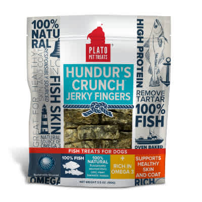 Plato Pet Treats Hundur's Crunch Fingers Single