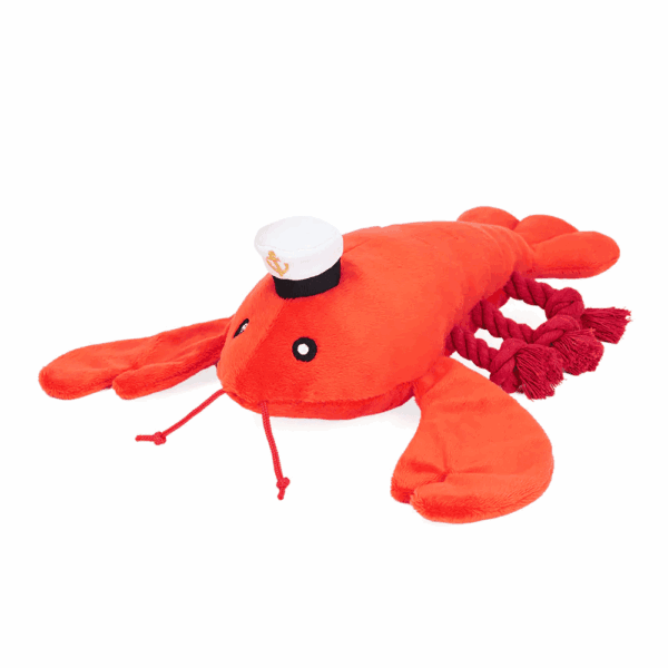 ZippyPaws Playful Pal – Luca the Lobster