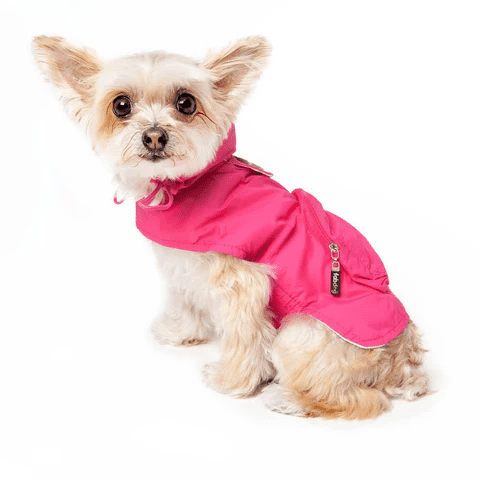 Fabdog Crab Raincoat Hot Pink - Image 4