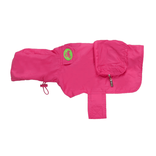 Fabdog Crab Raincoat Hot Pink - Image 2