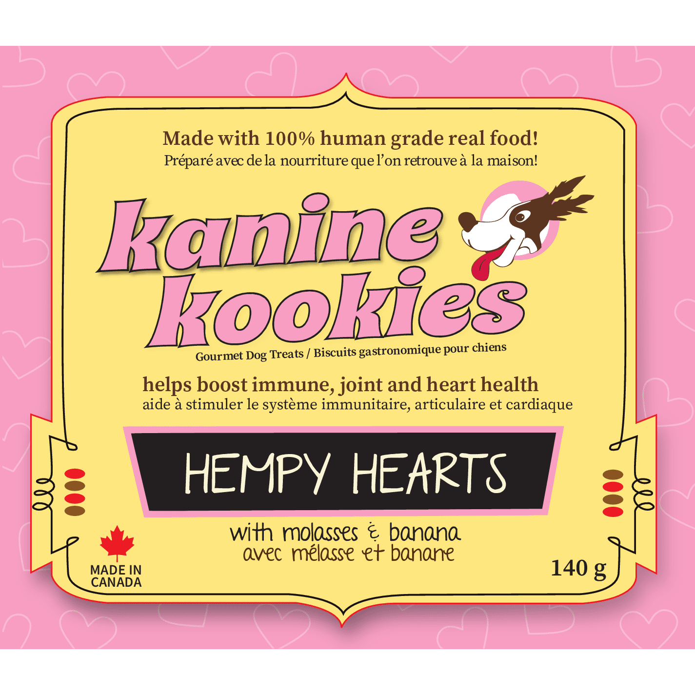 Kanine Kookies Hempy Hearts - Image 2