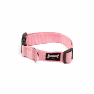 Smoochy Poochy Nylon Clip Collar Baby Pink