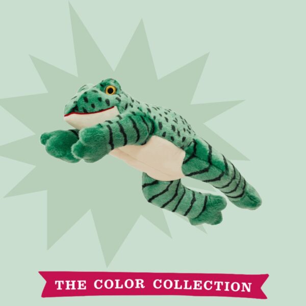 Fluff & Tuff Toy Oliver Frog - Image 2