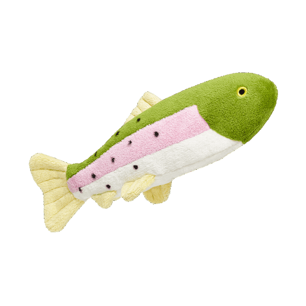 Fluff & Tuff Toy Burt Lake Trout - Image 2