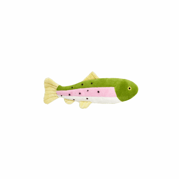 Fluff & Tuff Toy Burt Lake Trout - Image 5