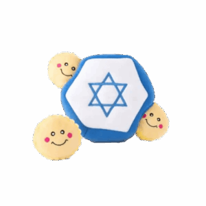 ZippyPaws Hanukkah Burrow Star of David