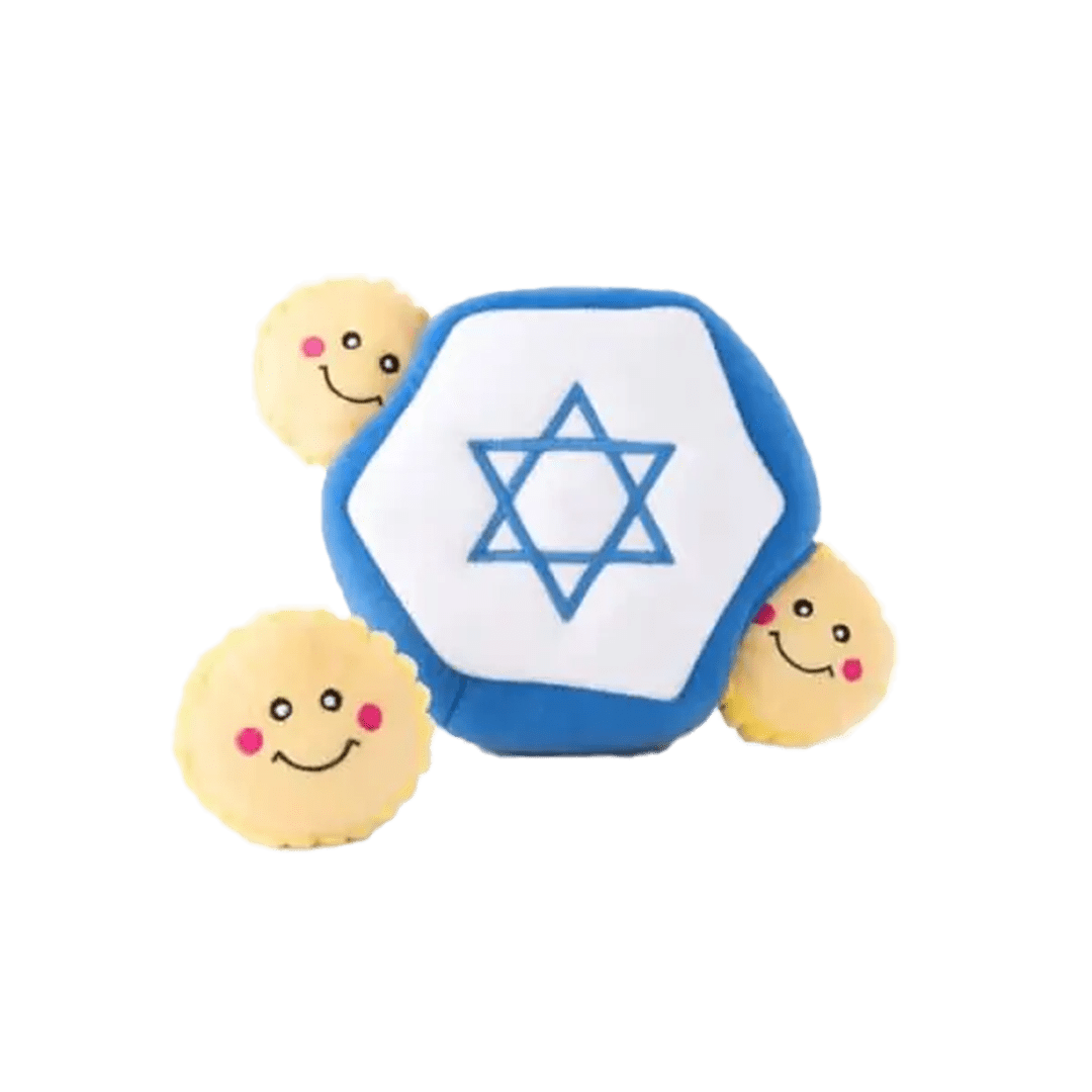 ZippyPaws Hanukkah Burrow Star of David