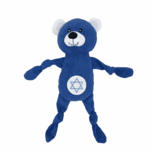 ZippyPaws Hanukkah Corduroy Cuddlerz Bear