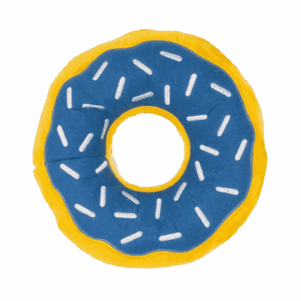 ZippyPaws Hanukkah Jumbo Donutz