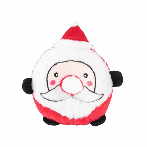 ZippyPaws Holiday Donutz Buddies Santa